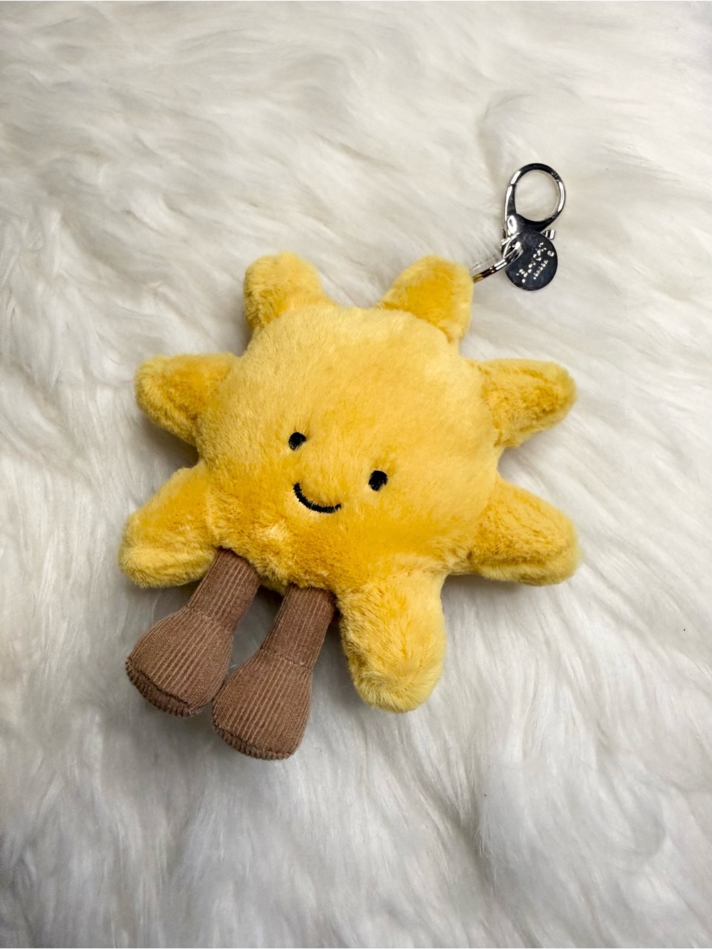 Jellycat Amuseables Sun Bag Charm Keychain Plush Plushie